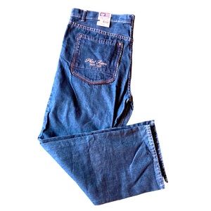 Rare pair of 1992 Phat Farm denim Women’s Jeans Size 42 Yellow Overdye NWT